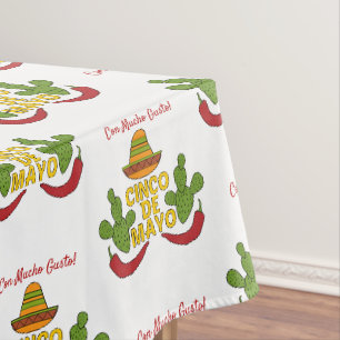 Cinco de Mayo Thunder_Cove Tablecloth