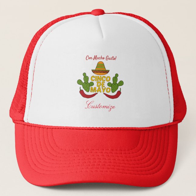 Cinco de Mayo Thunder_Cove Trucker Hat (Front)