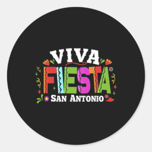 Cinco De Mayo Viva Fiesta San Antonio 1  Classic Round Sticker