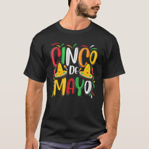 Cinco De Mayo Women Men Mexican Party 5 De Mayo T-Shirt