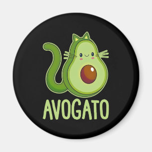 Cinco De Meow Avogato Cat Avocado Magnet