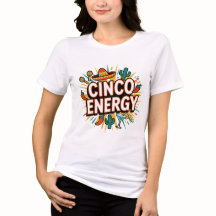 Cinco Energy Fiesta Retro T-Shirt
