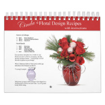 Cinda's Floral Design Recipes with instructions