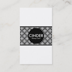 cinder stamp card
