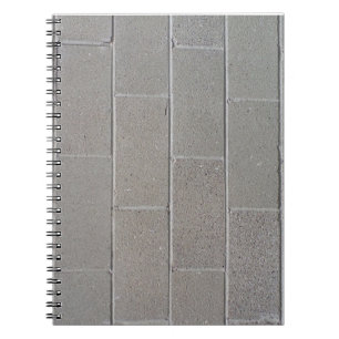 Cinderblock notebook