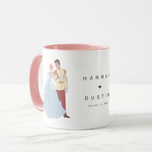 Cinderell & Prince Charming Wedding Mug
