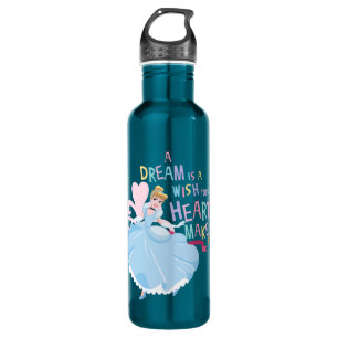 Cinderella   A Dream Is A Wish Your Heart Makes 710 Ml Water Bottle