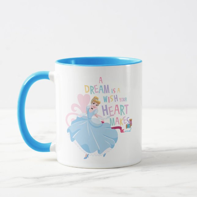 Cinderella | A Dream Is A Wish Your Heart Makes Mug (Left)
