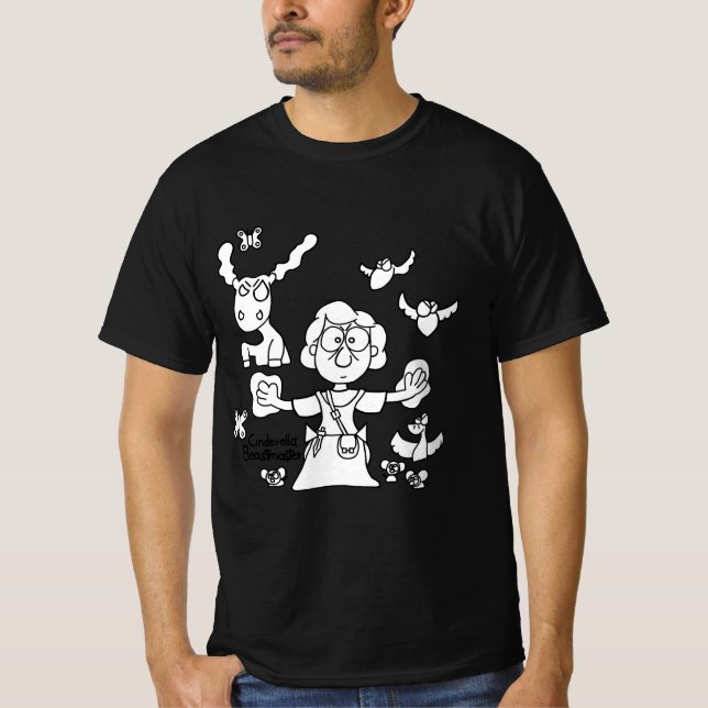 Cinderella als Beastmaster T-Shirt (Front)