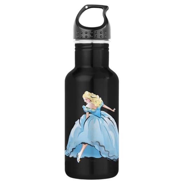Cinderella And Her Glass Shoe 532 Ml Water Bottle (Front)