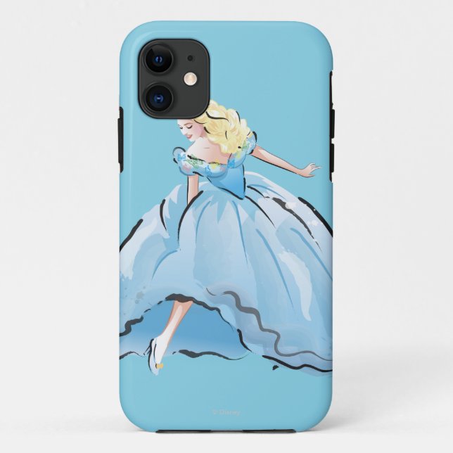 Cinderella And Her Glass Shoe Case-Mate iPhone Case (Back)