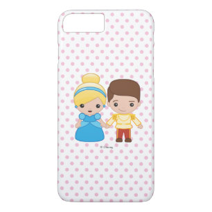 Cinderella and Prince Charming Emoji iPhone 8 Plus/7 Plus Case