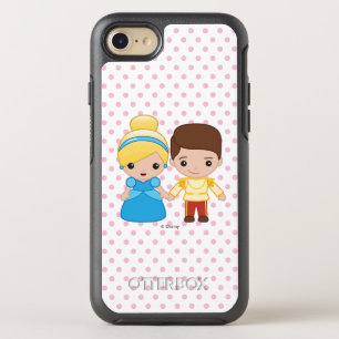 Cinderella and Prince Charming Emoji OtterBox Symmetry iPhone 8/7 Case