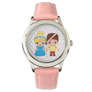 Cinderella and Prince Charming Emoji Watch