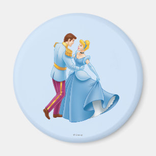 Cinderella and Prince Charming Magnet