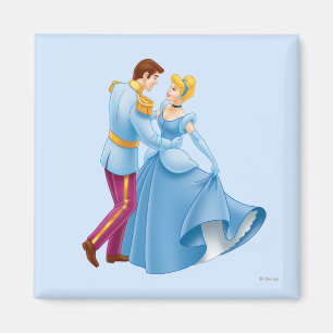 Cinderella and Prince Charming Magnet