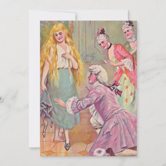 Cinderella and the Prince - illustration    (Front)