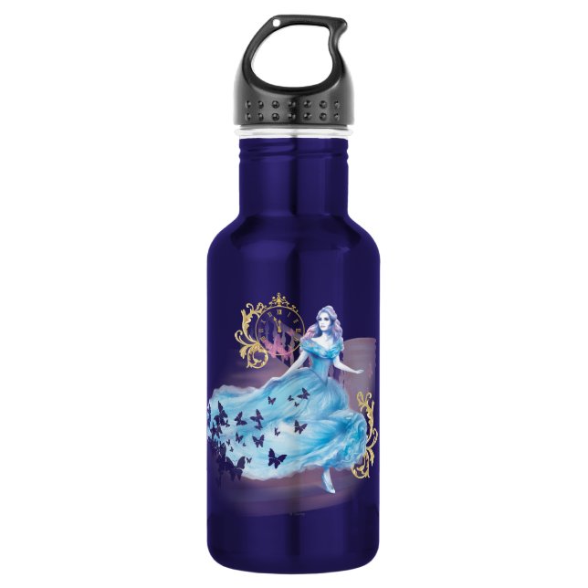 Cinderella Approaching Midnight 532 Ml Water Bottle (Front)