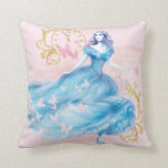 Cinderella Approaching Midnight Throw Pillow<br><div class="desc">Cinderella | Check out these graphics from Disney's Cinderella, staring Lily James. See 'Cinderella Approaching Midnight' customizable on a wide range of products, that you can personalize by adding your own name or text using our text tool.This artwork is from the live-action retelling of the classic fairy tale about a...</div>