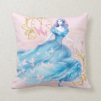 Cinderella Approaching Midnight Throw Pillow