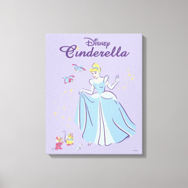 Cinderella | Bibbidi, Bobbidi, Boo Canvas Print (Front)