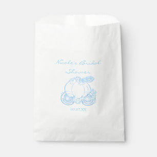 Cinderella Blue Carriage Party Favour Bags