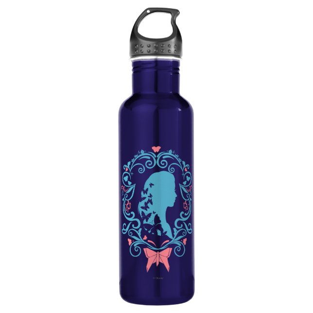 Cinderella Butterfly Cameo 710 Ml Water Bottle (Front)