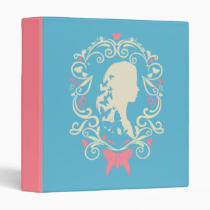 Cinderella Butterfly Cameo Binder
