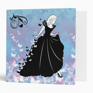 Cinderella Butterfly Dress Silhouette Binder