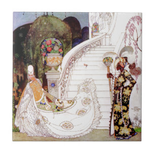 Cinderella by Kay Nielsen Tile