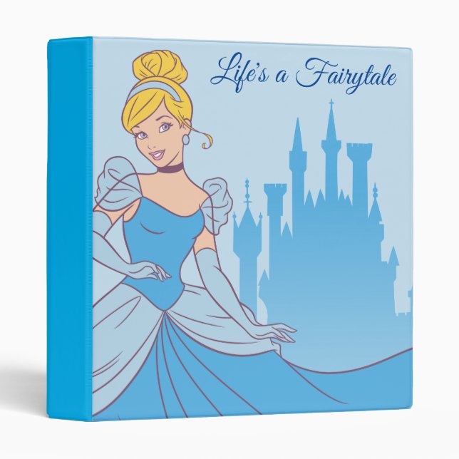 Cinderella & Castle Graphic Binder (Front/Spine)