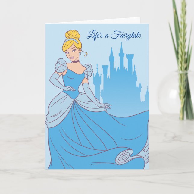 Cinderella & Castle Graphic Card (Front)