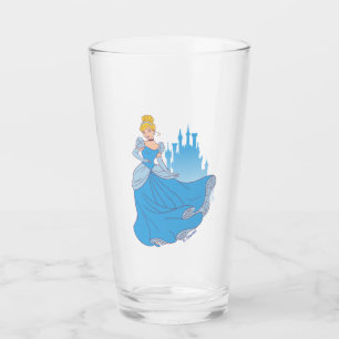 Cinderella & Castle Graphic Glass