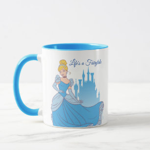 Cinderella & Castle Graphic Mug