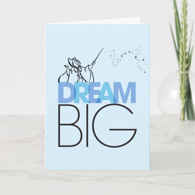 Cinderella | Dream Big Card (Front)