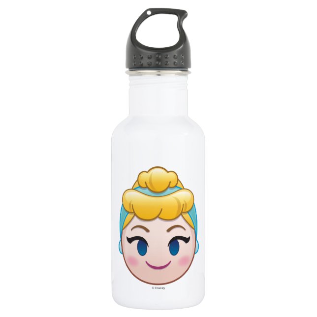 Cinderella Emoji | Cinderella 532 Ml Water Bottle (Front)