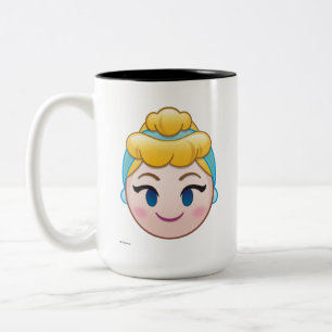 Cinderella Emoji   Cinderella Two-Tone Coffee Mug