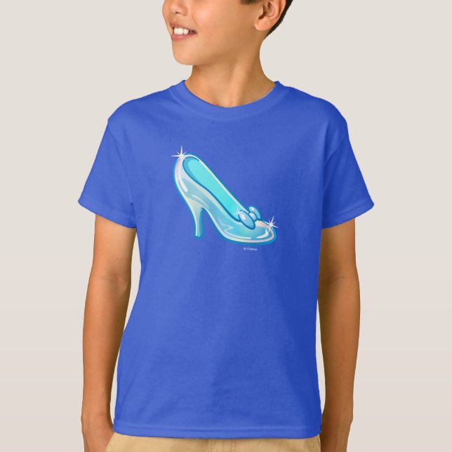 Cinderella Emoji | Glass Slipper T-Shirt (Front)