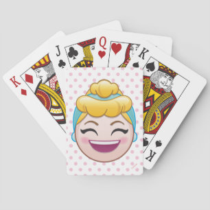 Cinderella Emoji Happy Playing Cards