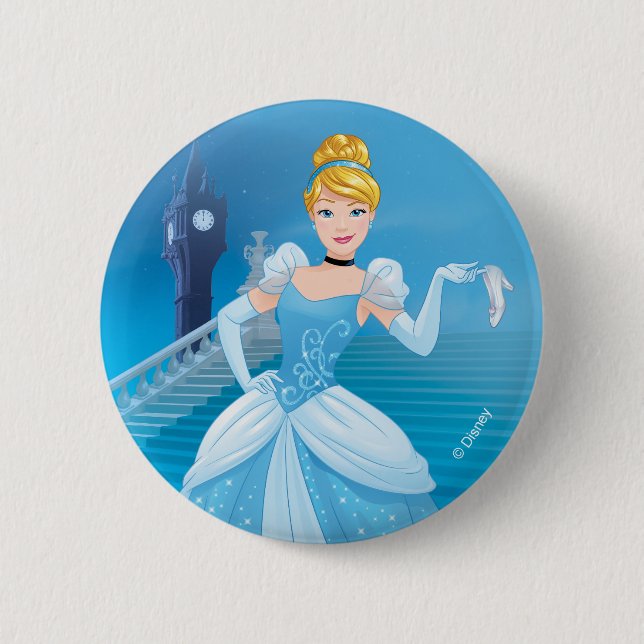 Cinderella | Express Yourself 2 Inch Round Button (Front)