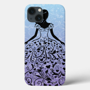 Cinderella Fanciful Dress Silhouette iPhone 13 Case