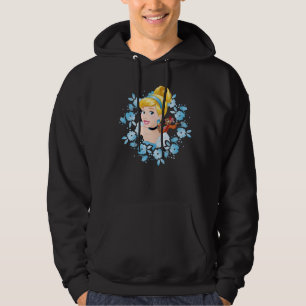 Cinderella   Flower Frame And Mice Hoodie