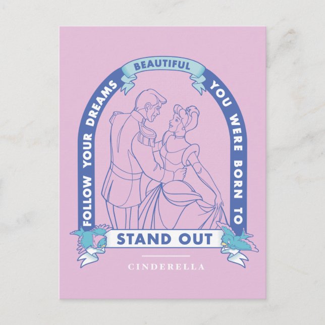 Cinderella | Follow Your Dreams Postcard (Front)
