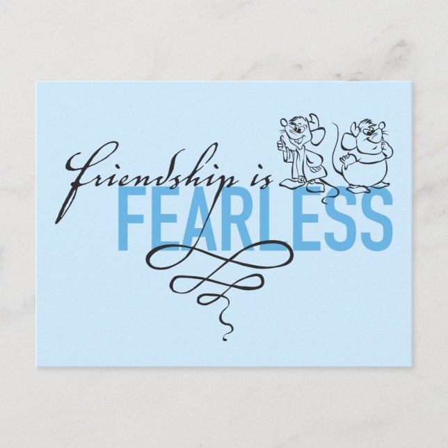 Cinderella | Friendship Is Fearless Postcard (Front)