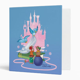 Cinderella   Glass Slipper And Mice Binder