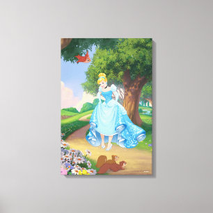Cinderella   Glass Slippers Canvas Print