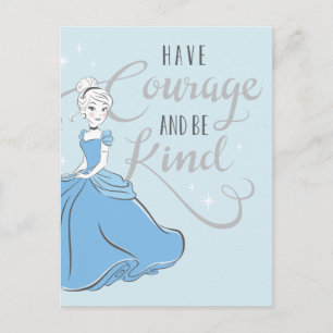 Cinderella Have Courage Postcard