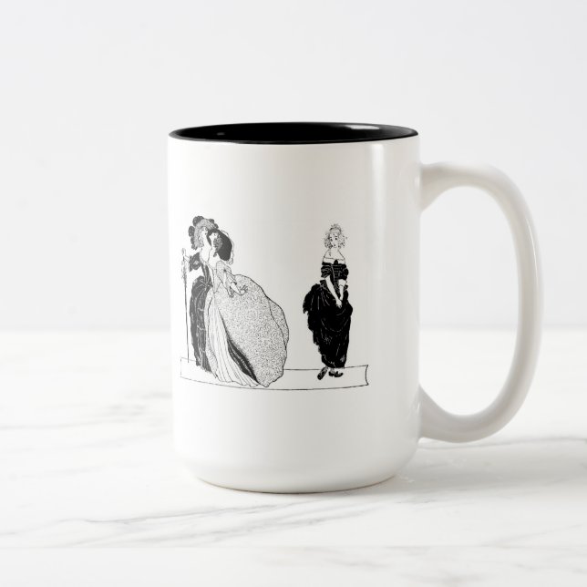 Cinderella & Her Snooty Stepsisters Two-Tone Coffee Mug (Right)