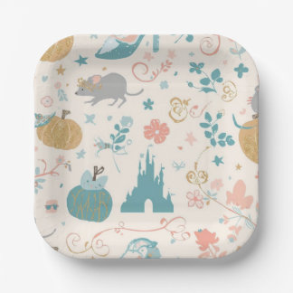 Cinderella Inspired Party Supplies Paper Plate