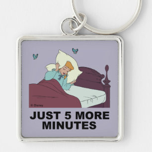 Cinderella Just 5 More Minutes Keychain